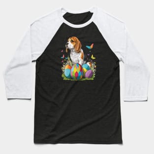 Easter Beagle Baseball T-Shirt